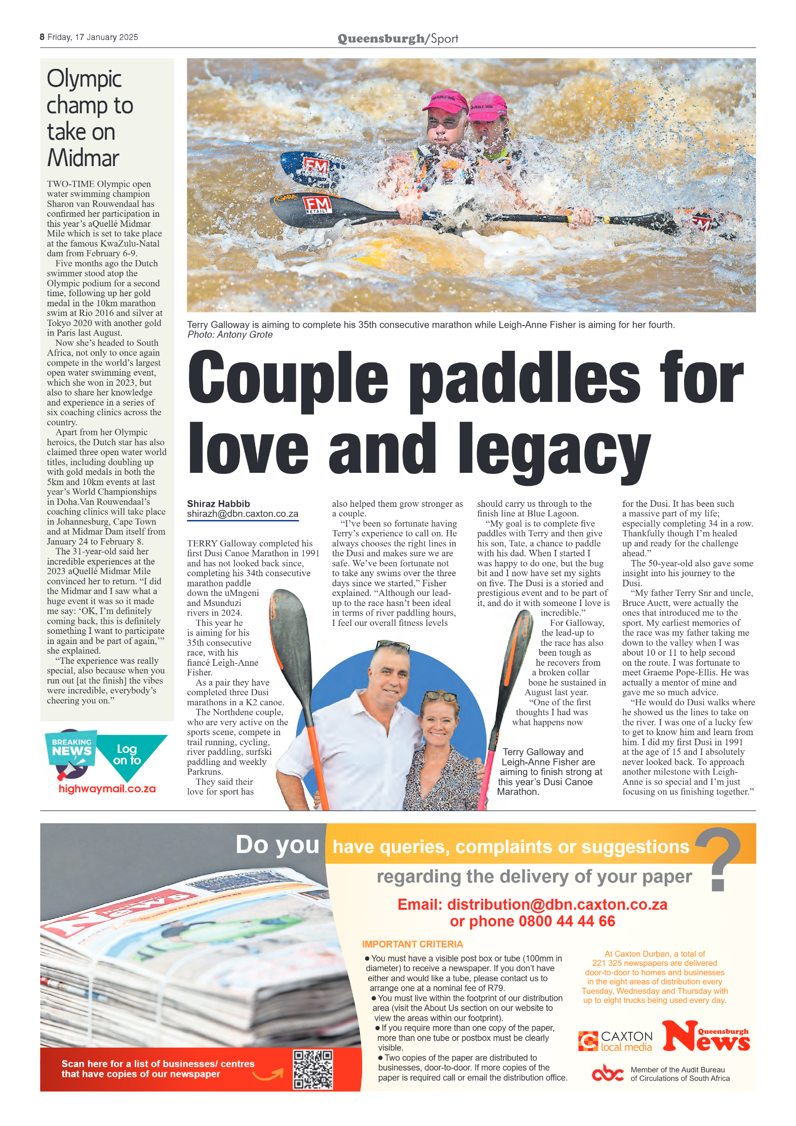 Queensburgh News 17 January 2025 page 8