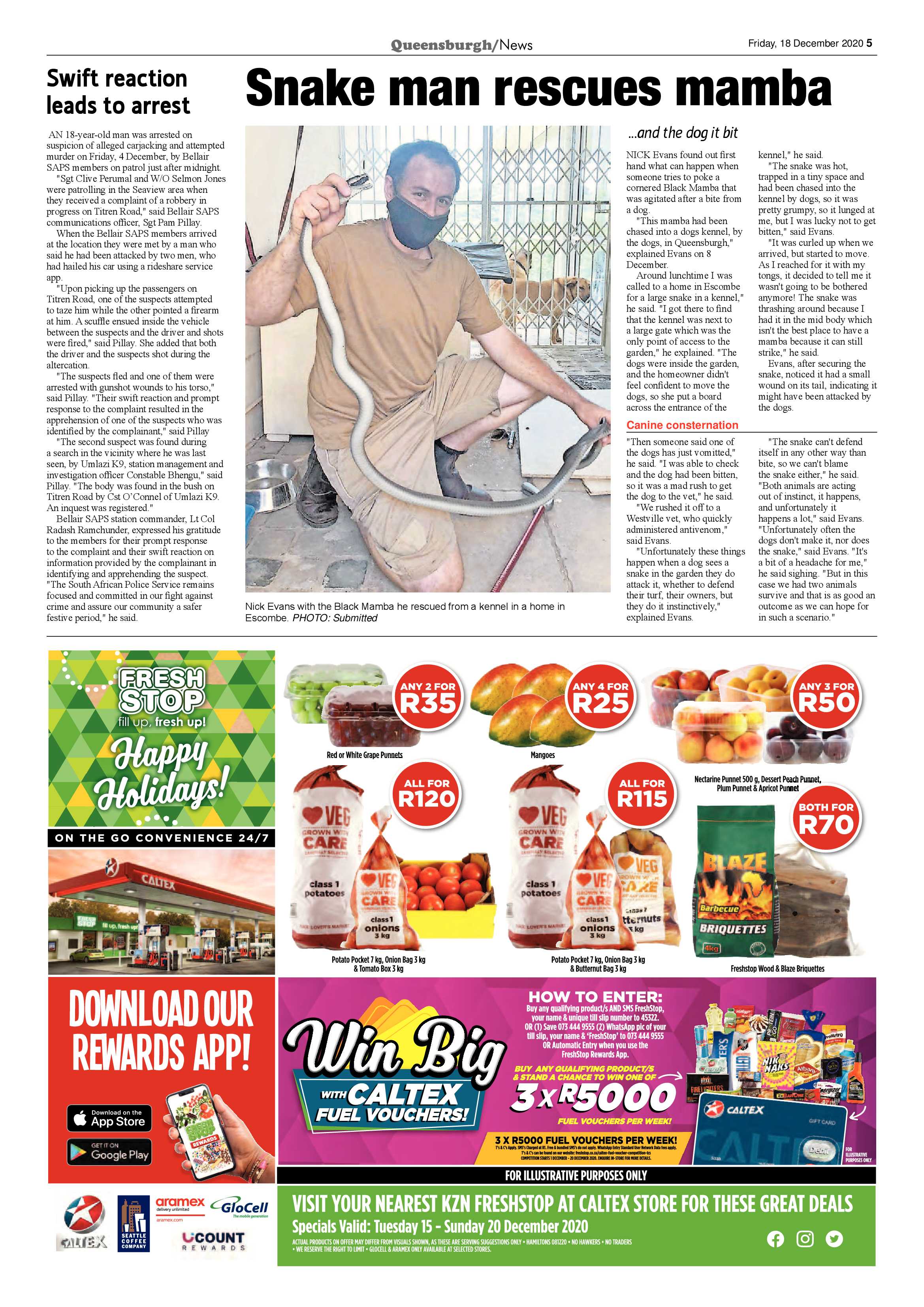 Queensburgh News 18 December 2020 page 5