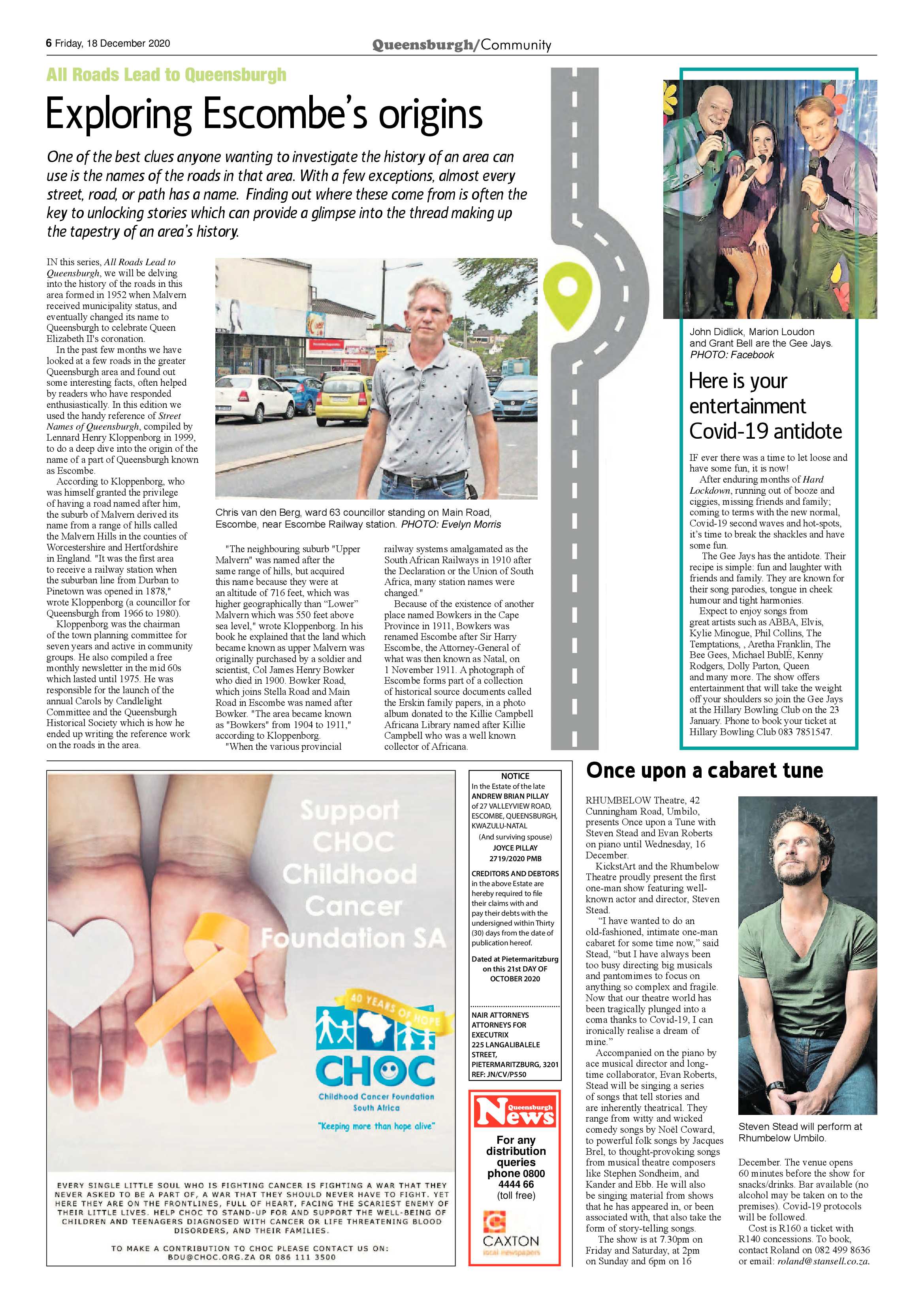 Queensburgh News 18 December 2020 page 6