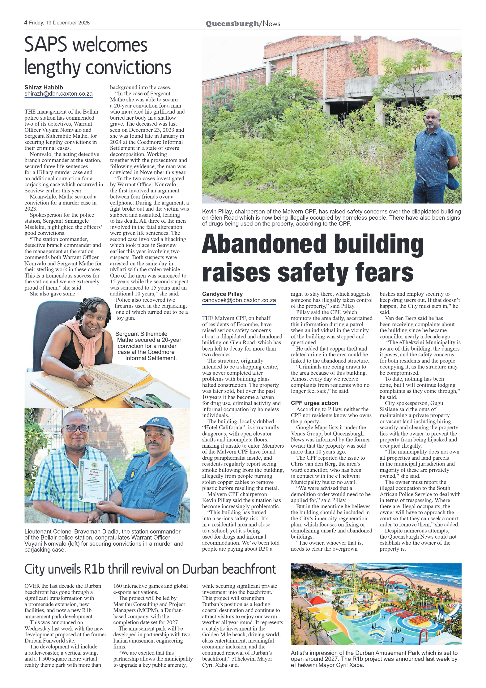 Queensburgh News 19 December 2025 page 4