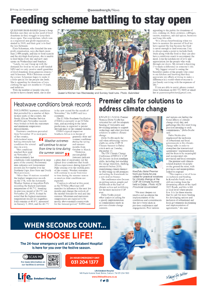 Queensburgh News 22 December 2023 page 2