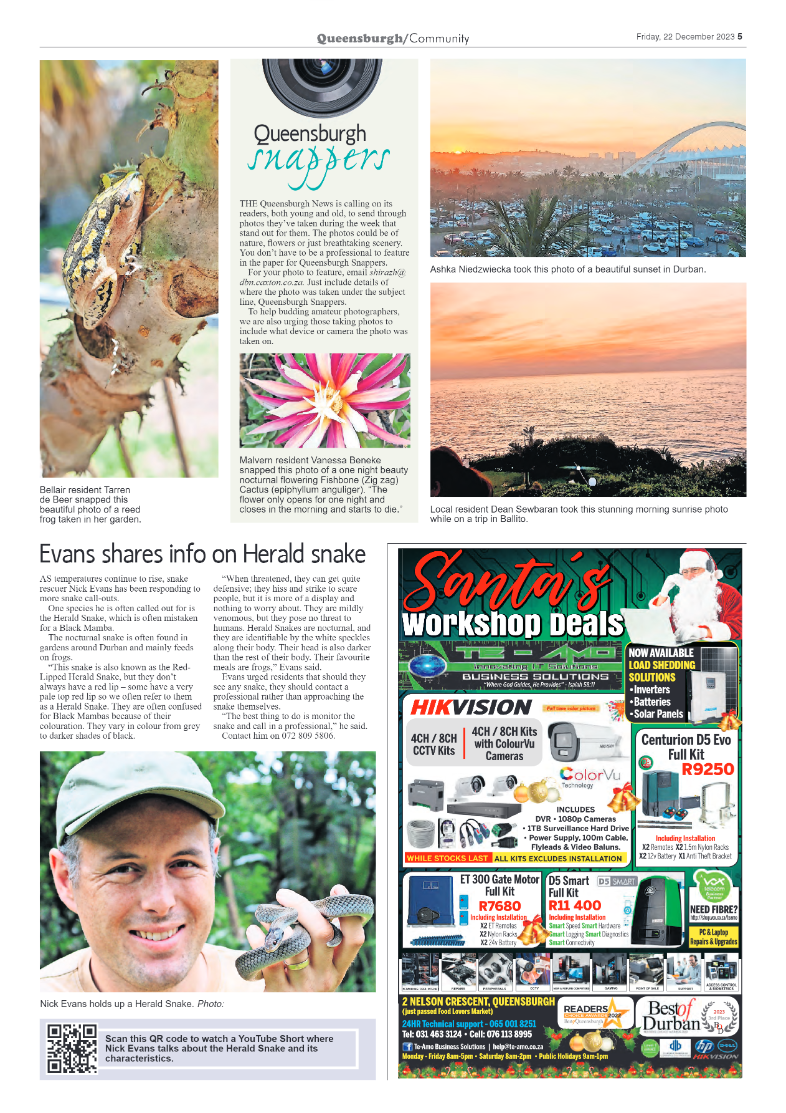 Queensburgh News 22 December 2023 page 5