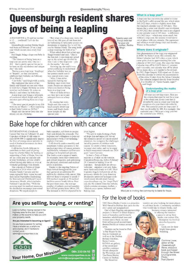 Queensburgh News 23 February 2024 page 4