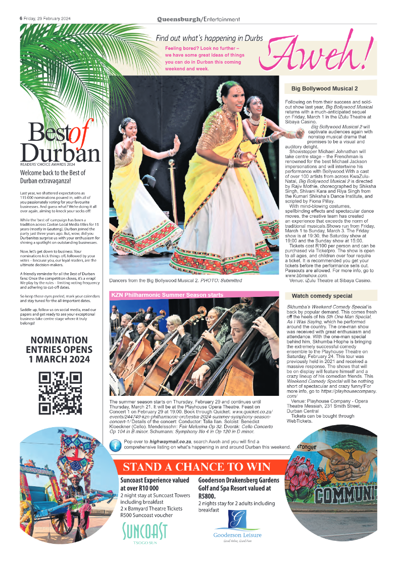 Queensburgh News 23 February 2024 page 6