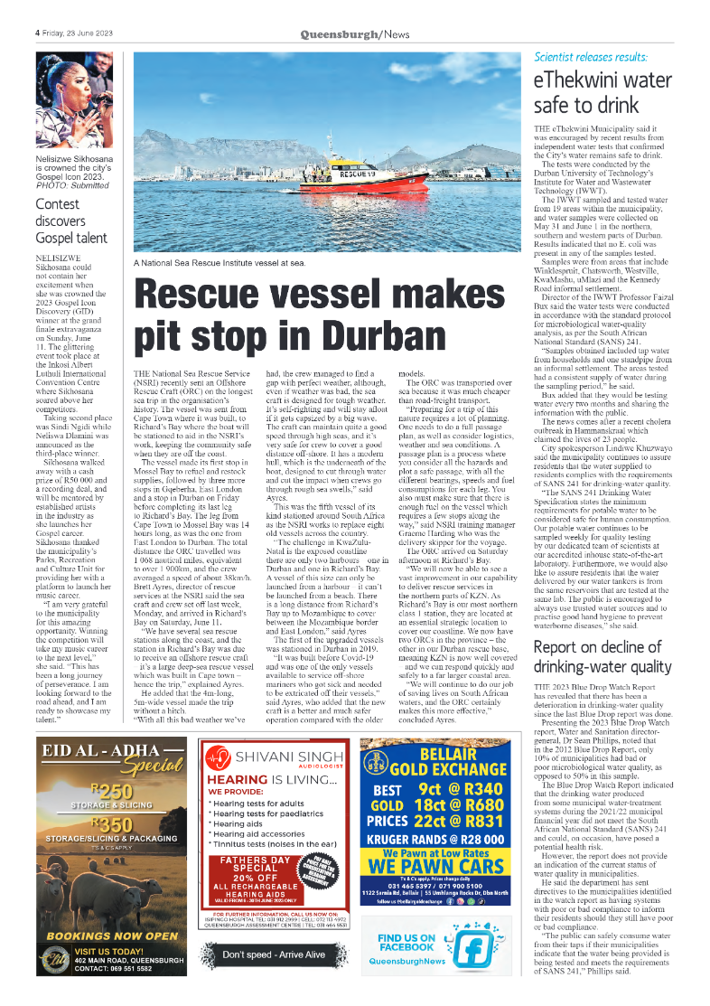 Queensburgh News 23 June 2023 page 4