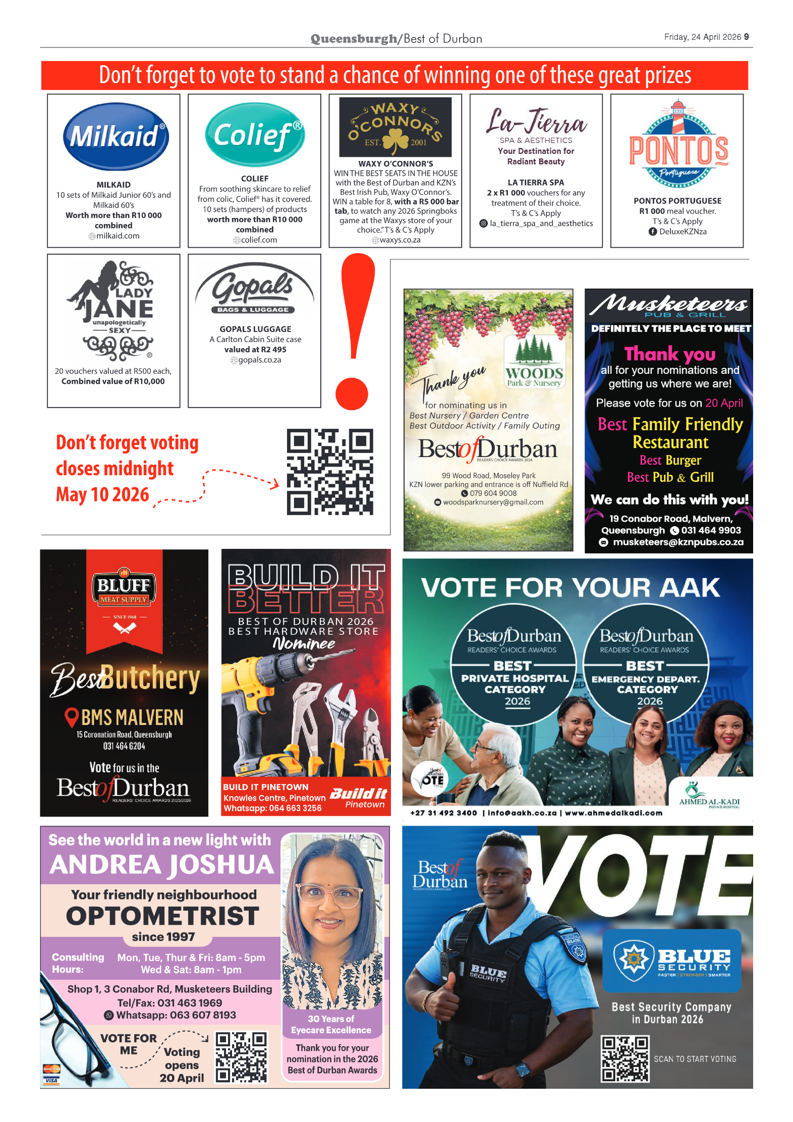 Queensburgh News 24 April 2026 page 9