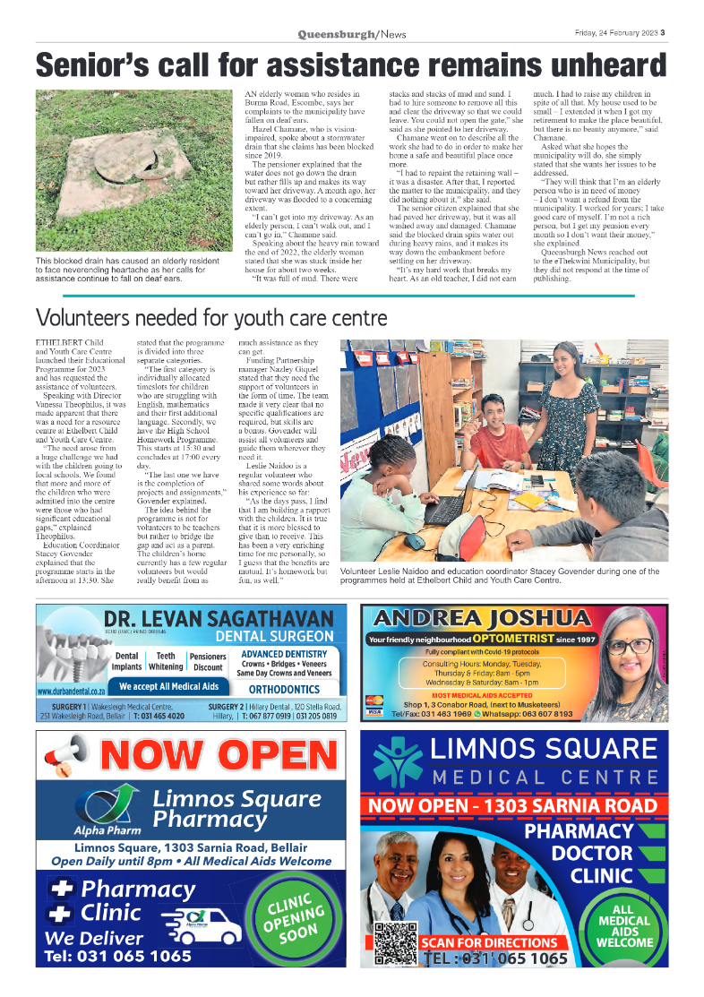 Queensburgh News 24 February 2023 page 3