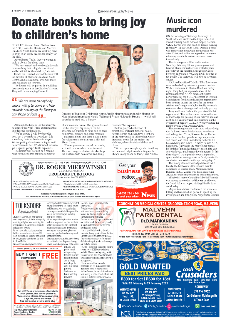 Queensburgh News 24 February 2023 page 4