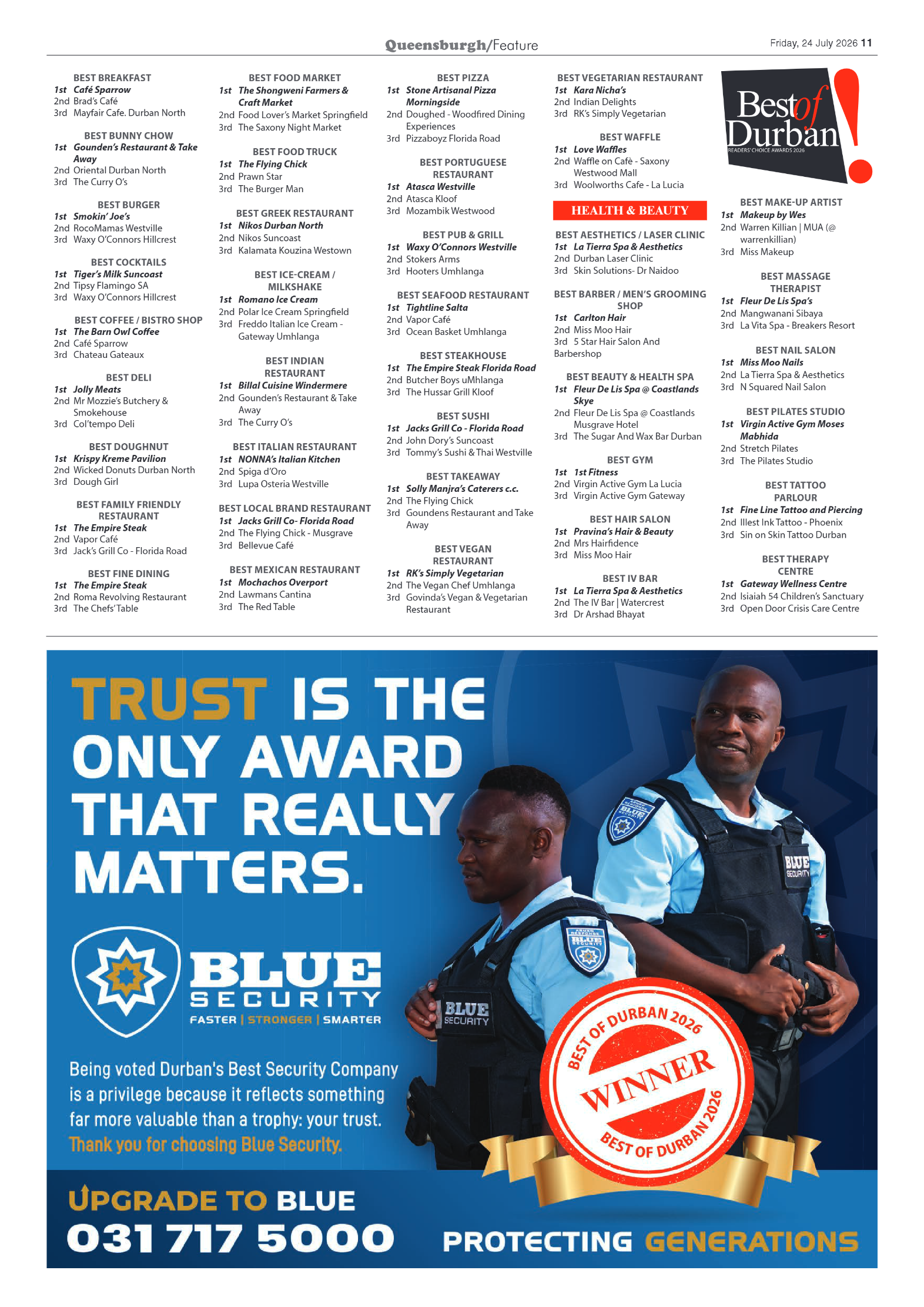 Queensburgh News 24 July 2026 page 11