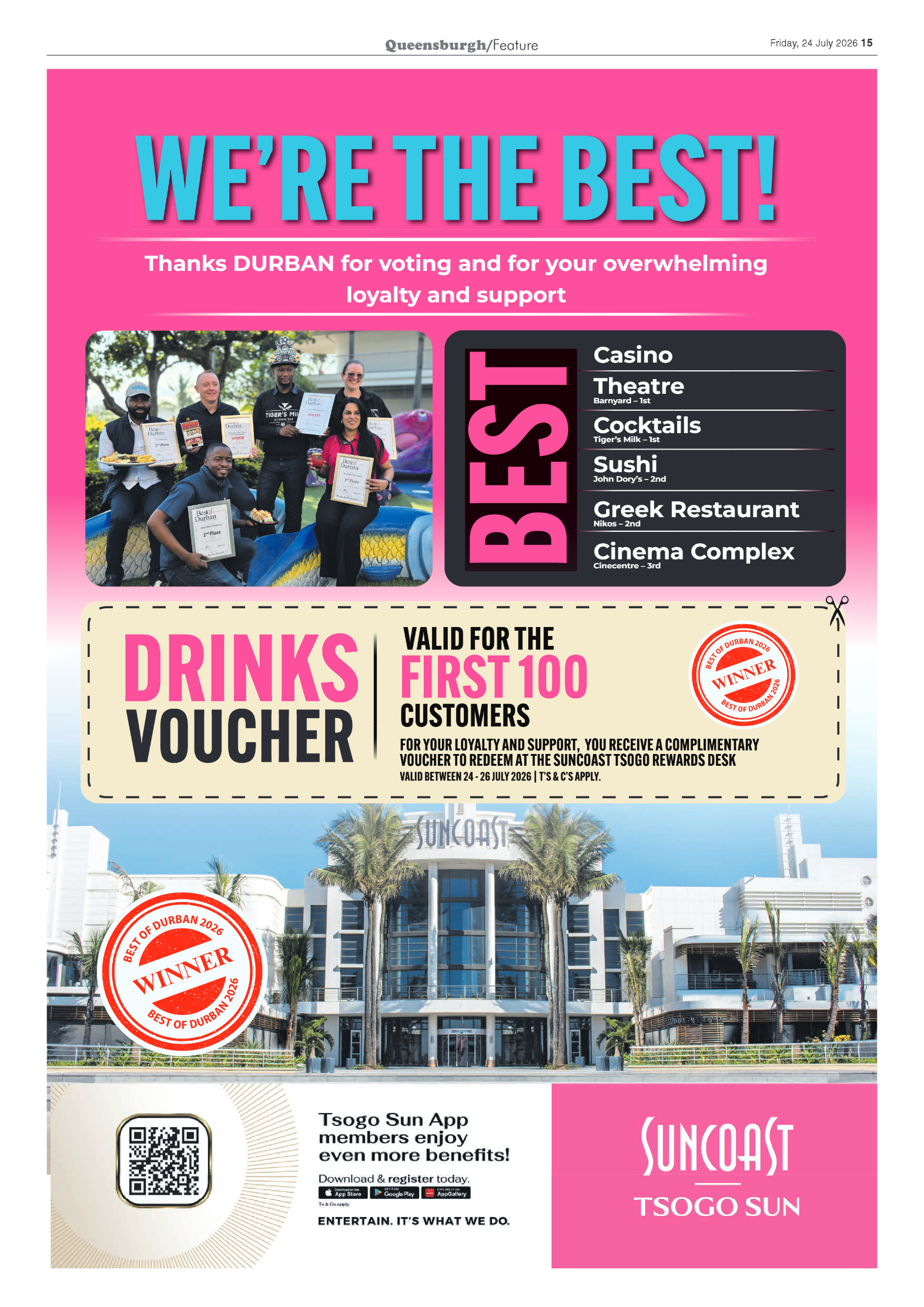 Queensburgh News 24 July 2026 page 15