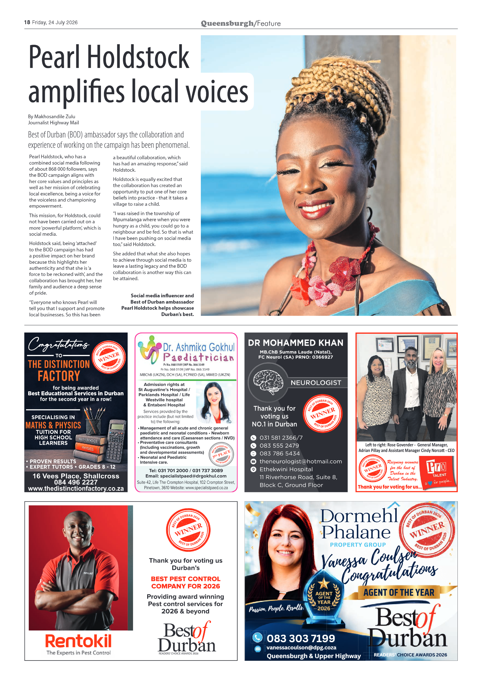 Queensburgh News 24 July 2026 page 18