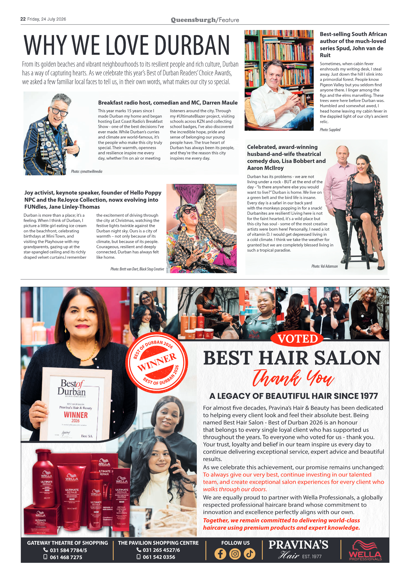 Queensburgh News 24 July 2026 page 22