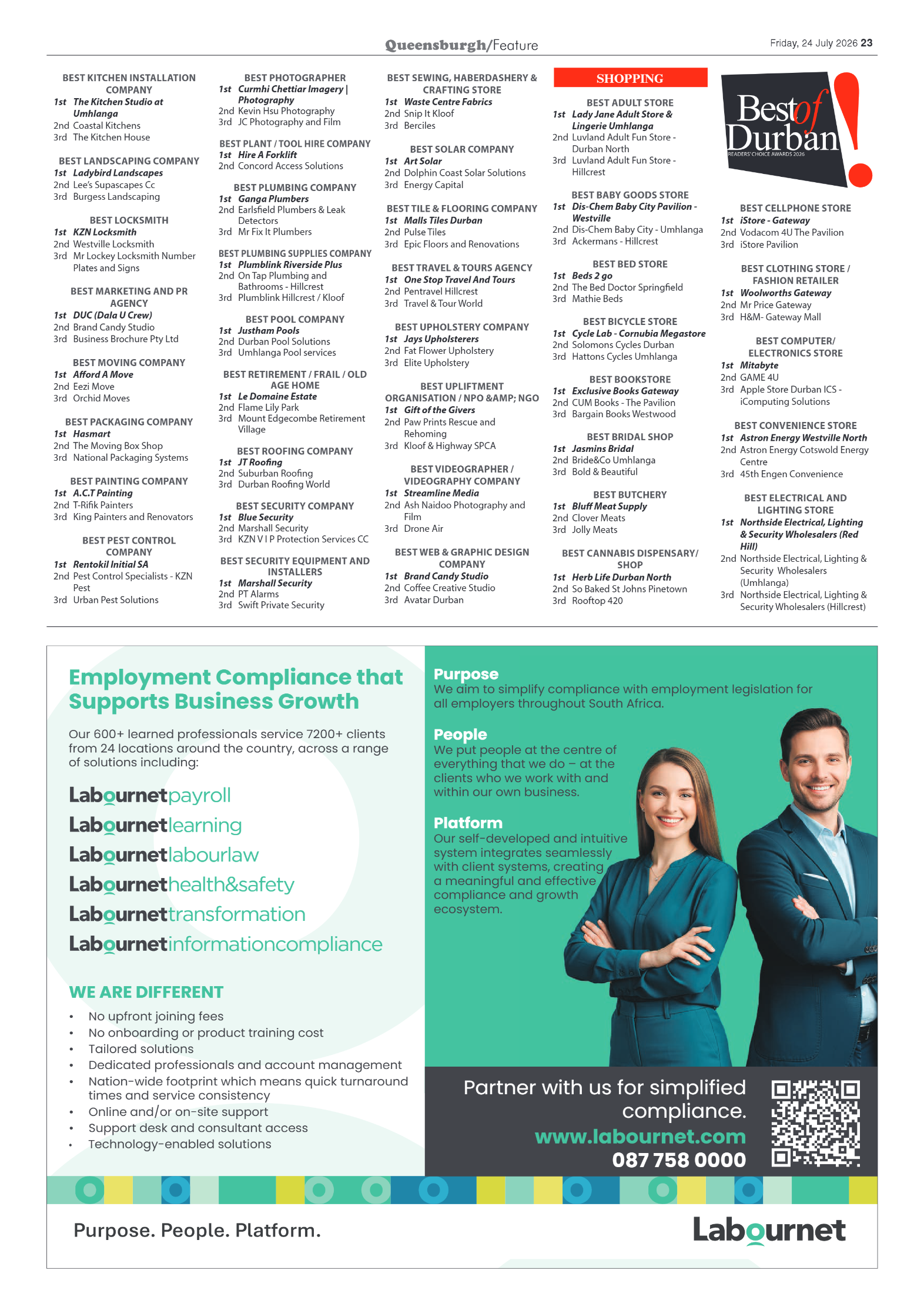 Queensburgh News 24 July 2026 page 23