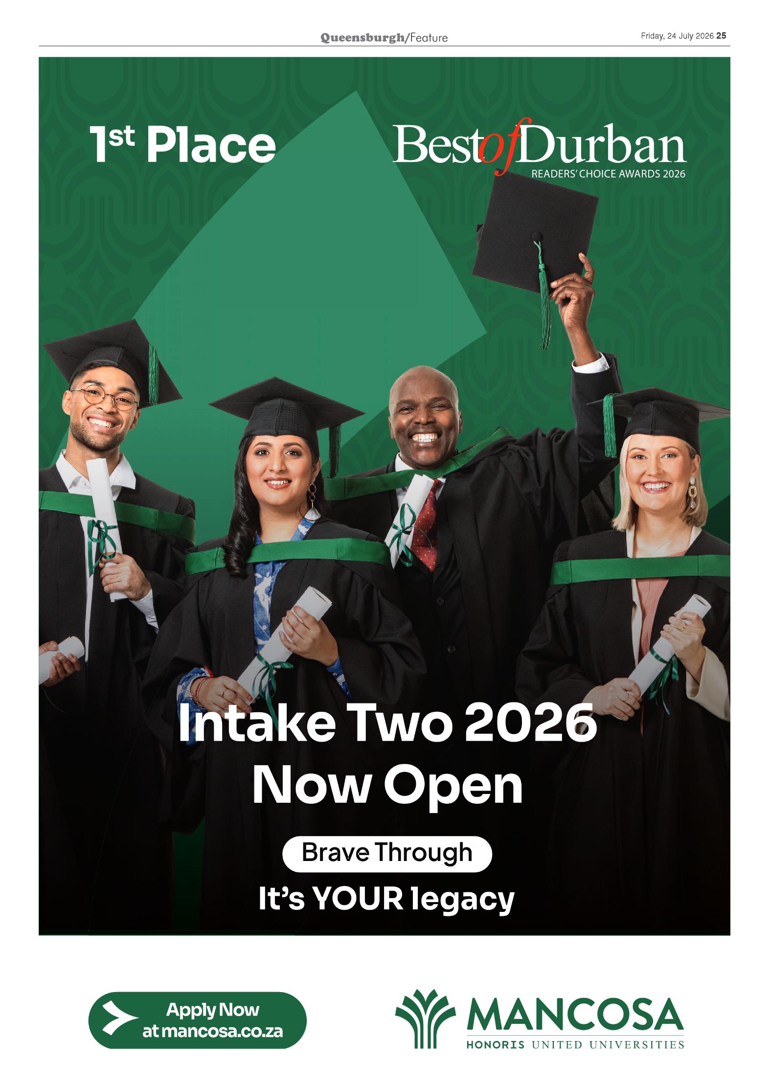 Queensburgh News 24 July 2026 page 25