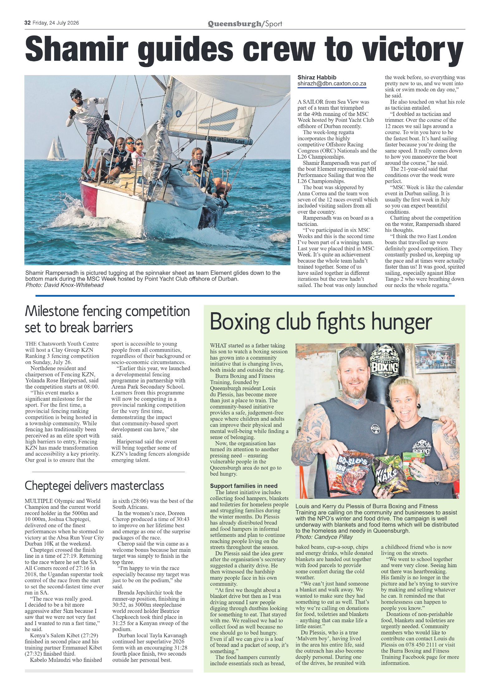 Queensburgh News 24 July 2026 page 32