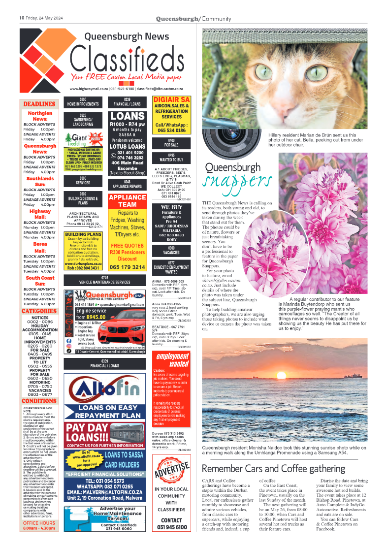 Queensburgh News 24 May 2024 page 10
