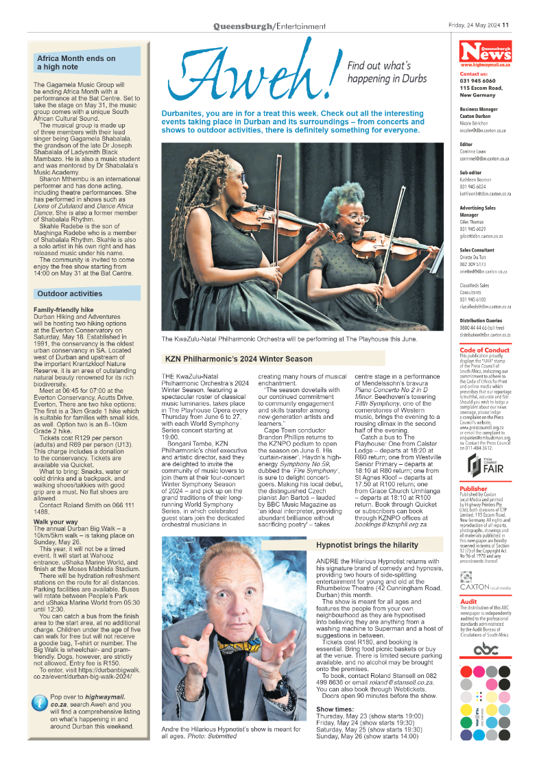 Queensburgh News 24 May 2024 page 11