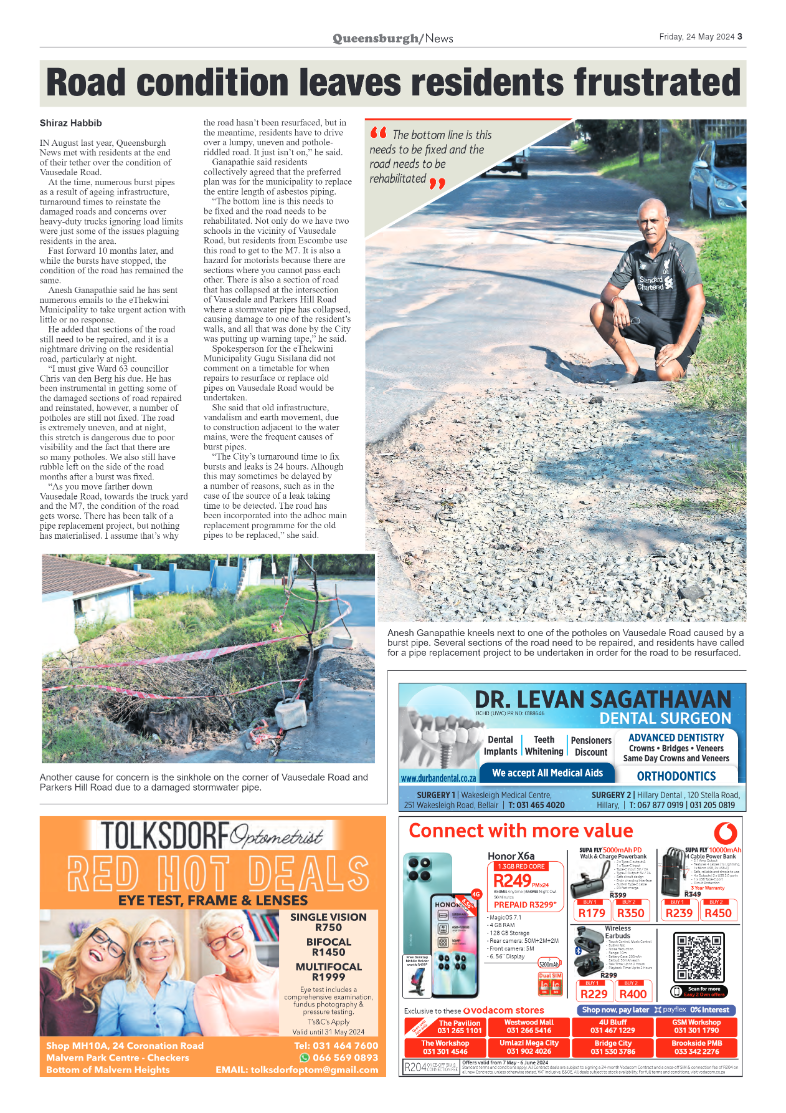 Queensburgh News 24 May 2024 page 3