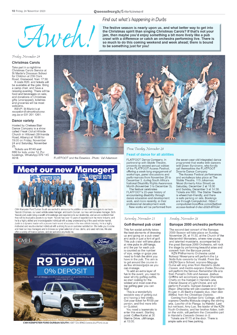 Queensburgh News 24 November 2023 page 10