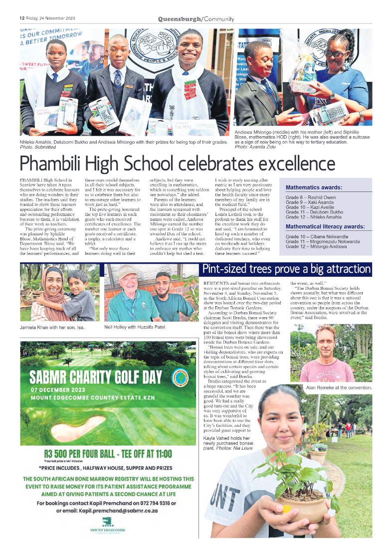 Queensburgh News 24 November 2023 page 12
