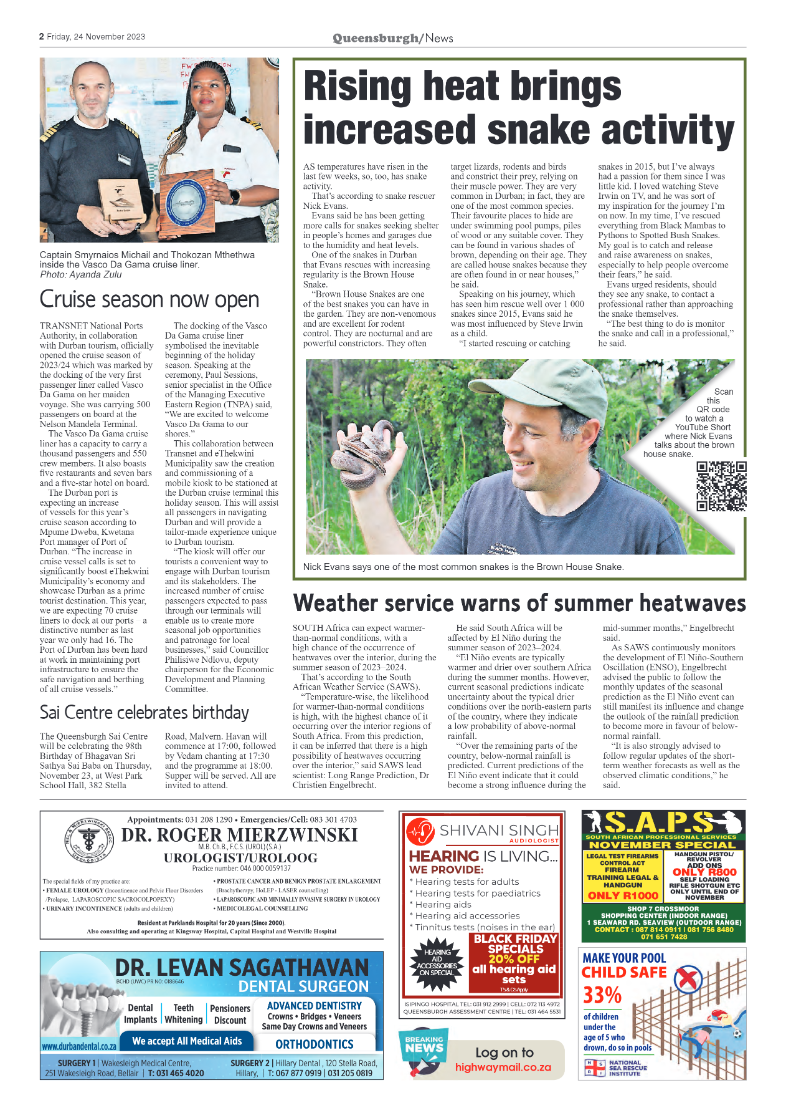 Queensburgh News 24 November 2023 page 2