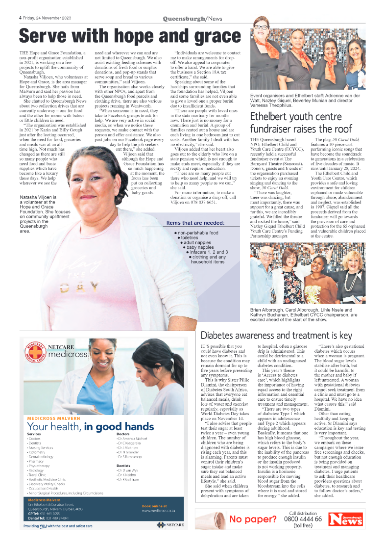 Queensburgh News 24 November 2023 page 4