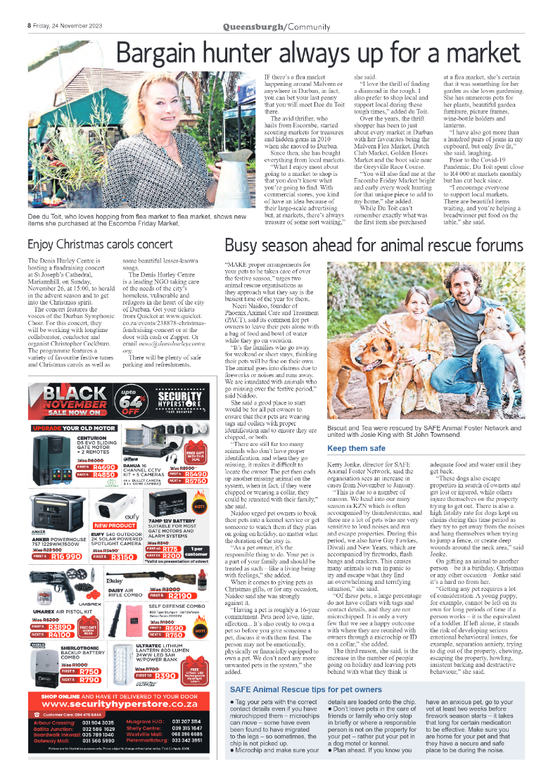 Queensburgh News 24 November 2023 page 8