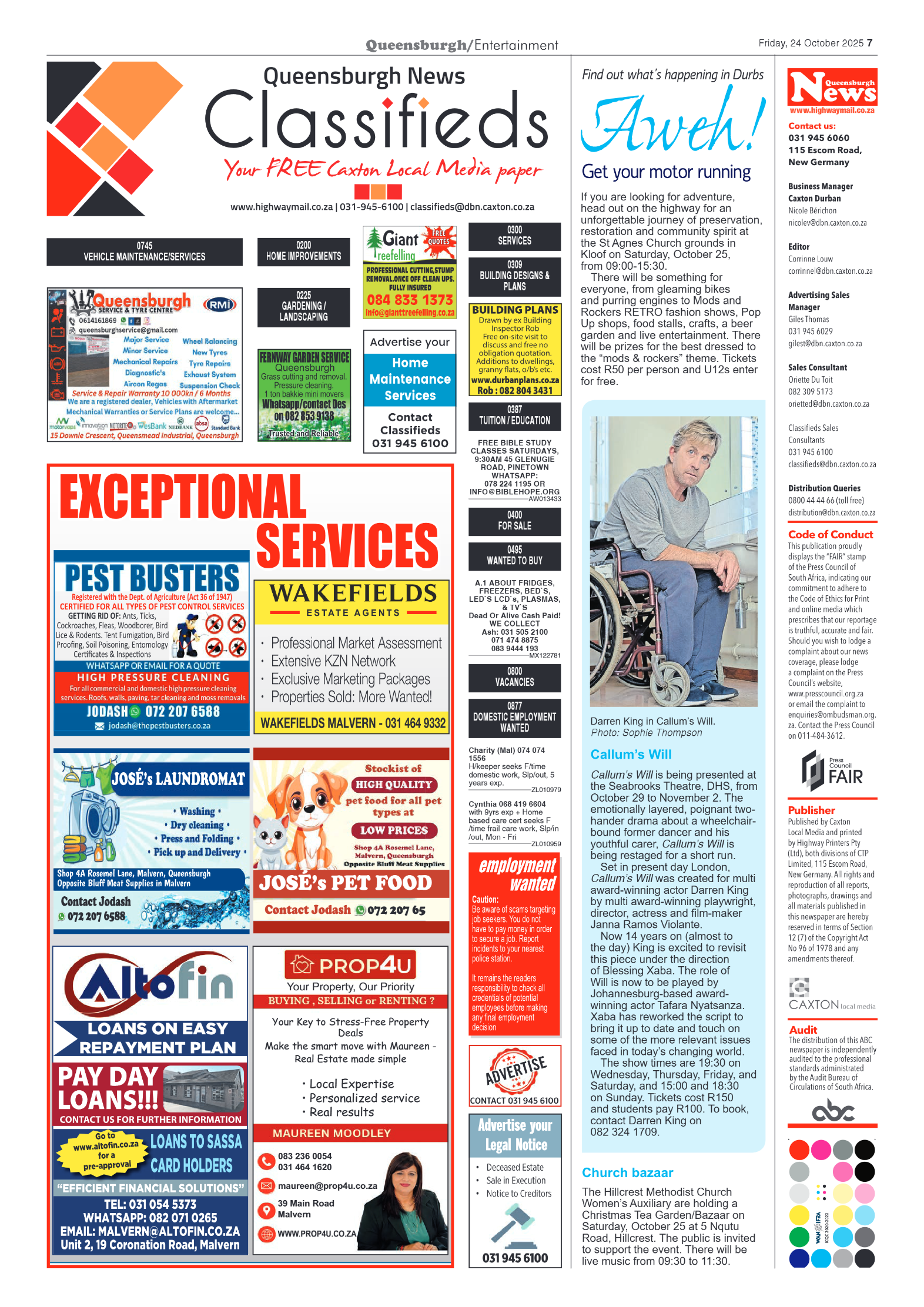 Queensburgh News 24 October 2025 page 7