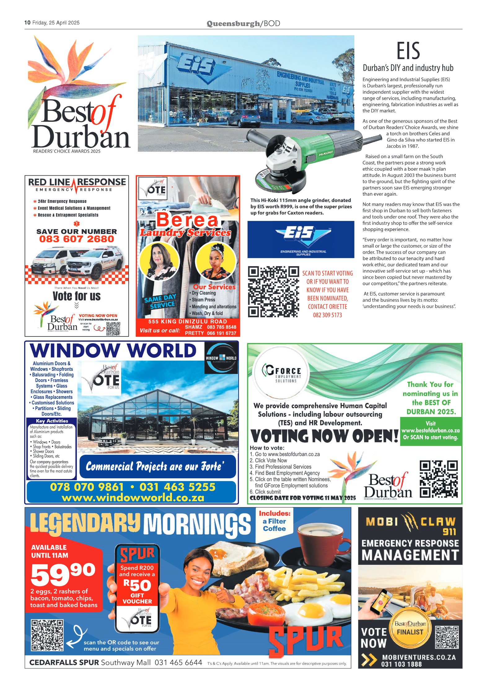 Queensburgh Mail 25 April 2025 page 10