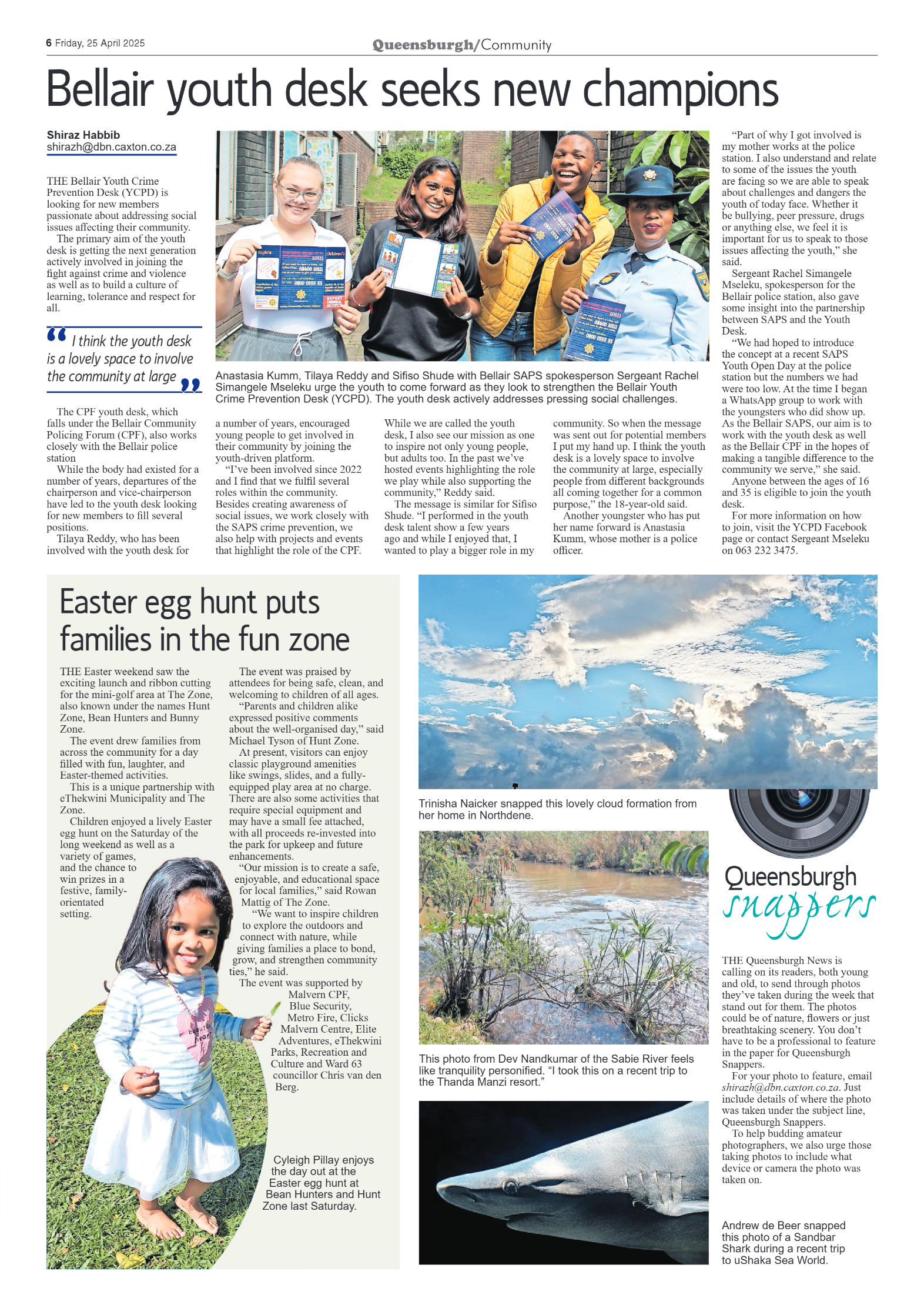 Queensburgh Mail 25 April 2025 page 6