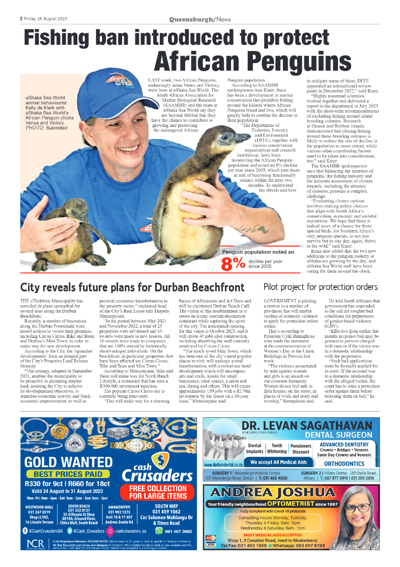 Queensburgh News 25 August 2023 page 2