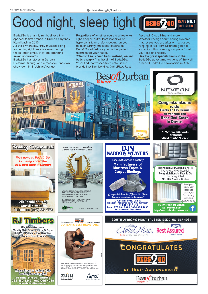 Queensburgh News 25 August 2023 page 6