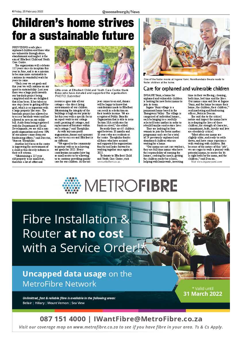 Queensburgh News 25 February 2022 page 4