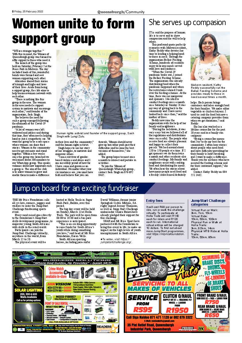Queensburgh News 25 February 2022 page 8