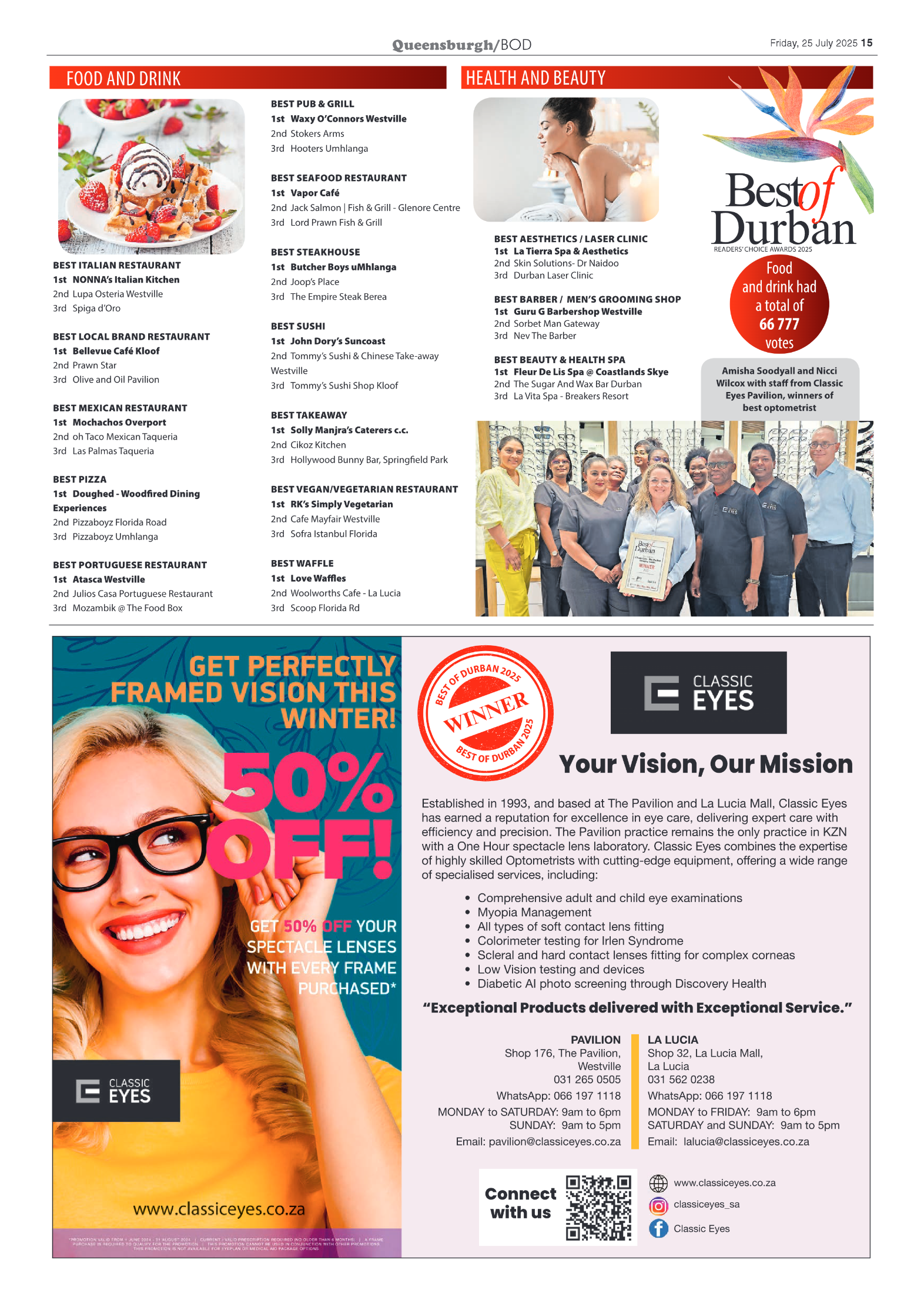 Queensburgh News 25 July 2025 page 15