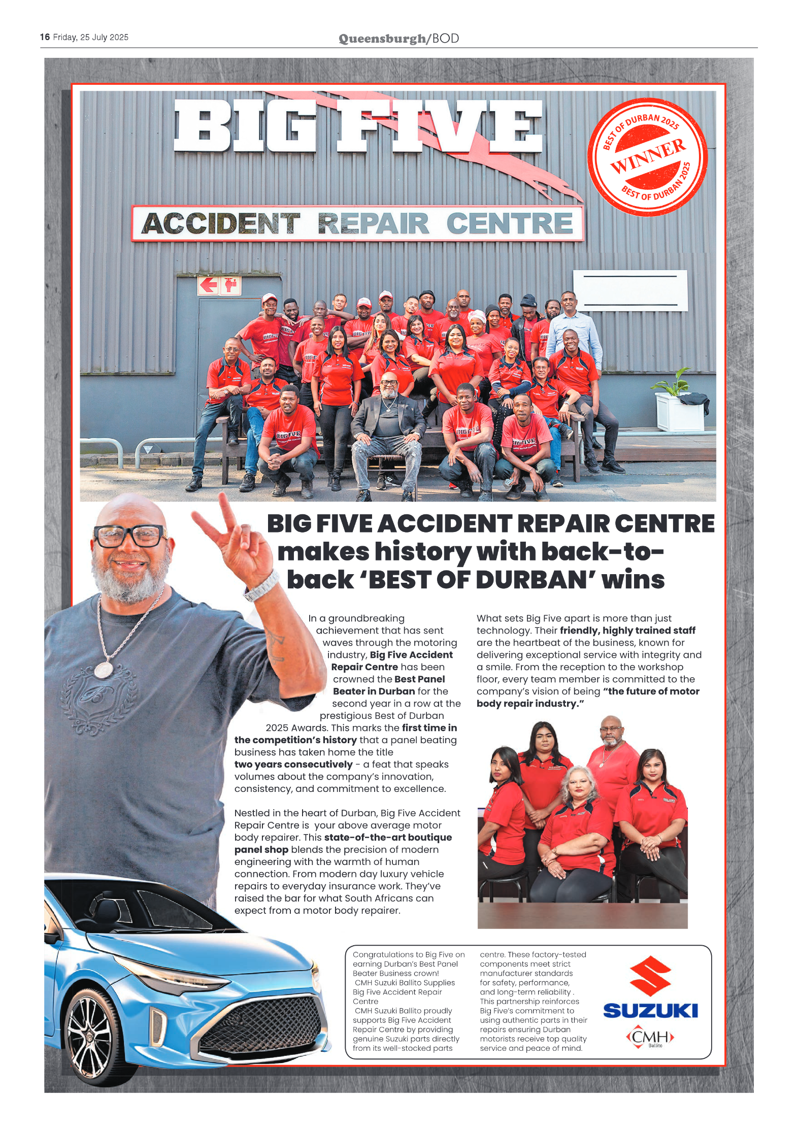 Queensburgh News 25 July 2025 page 16