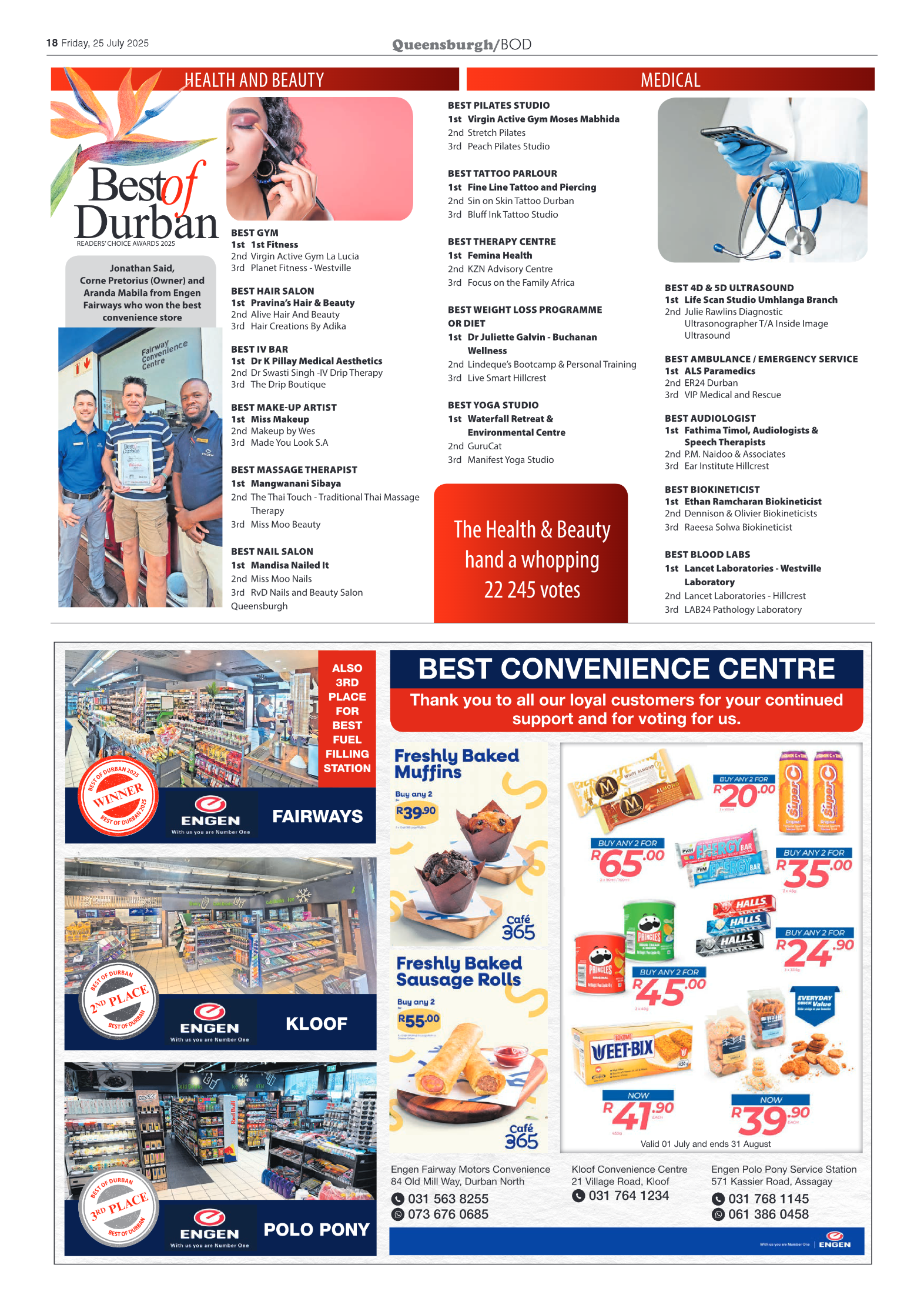 Queensburgh News 25 July 2025 page 18