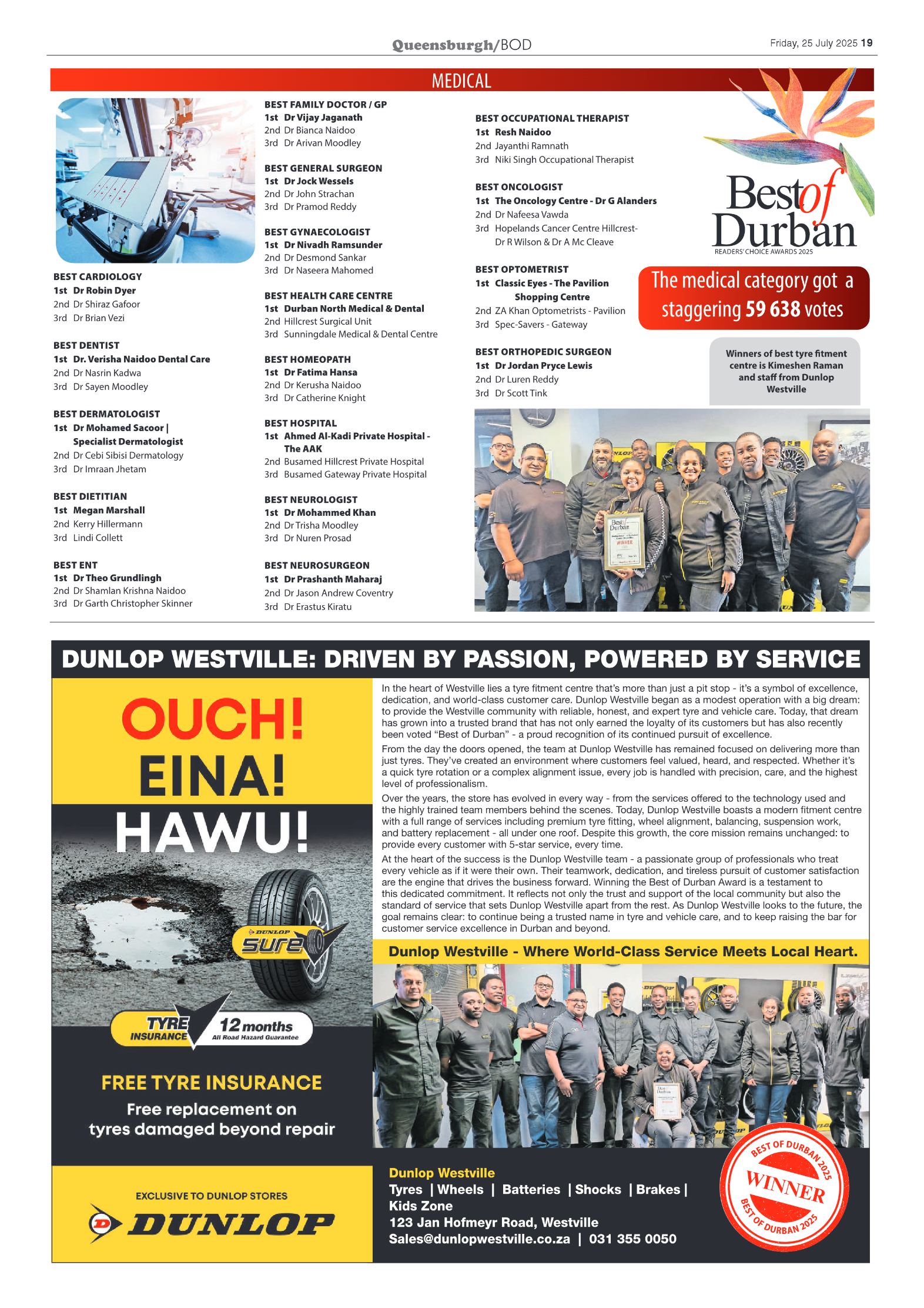 Queensburgh News 25 July 2025 page 19