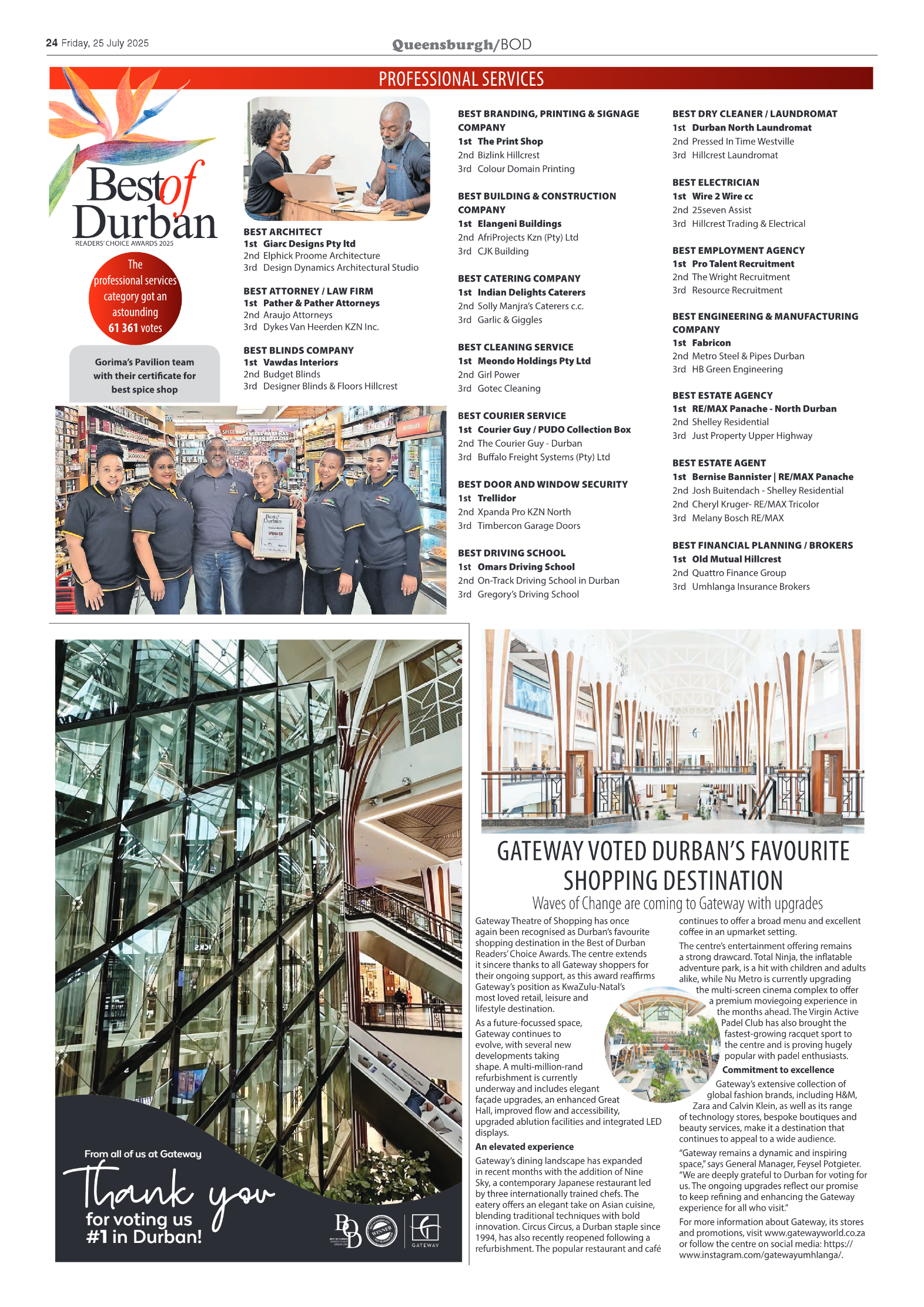 Queensburgh News 25 July 2025 page 24