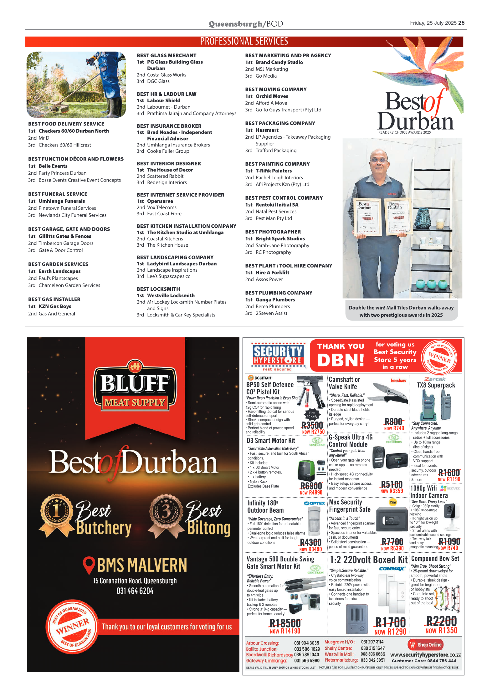 Queensburgh News 25 July 2025 page 25