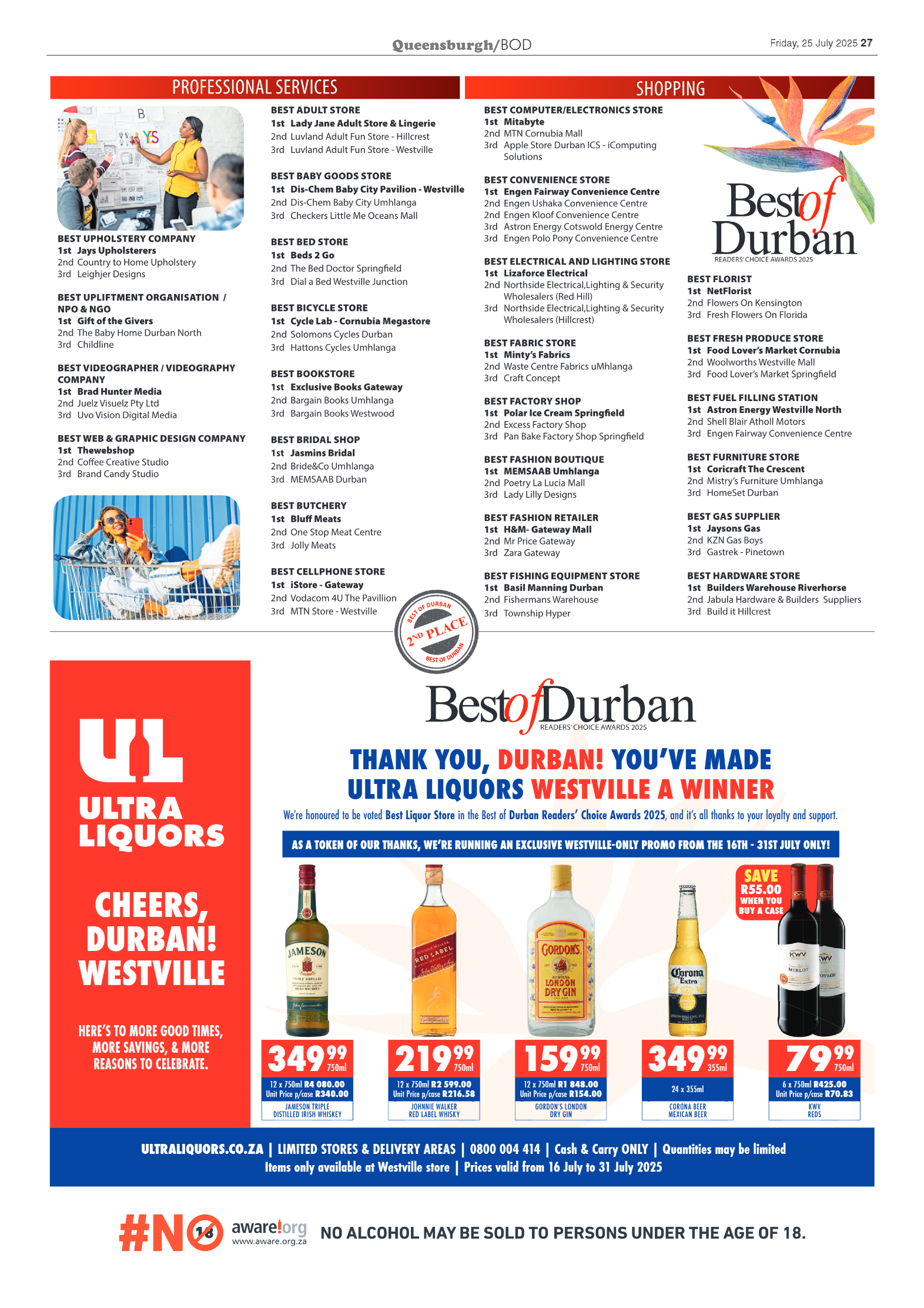 Queensburgh News 25 July 2025 page 27