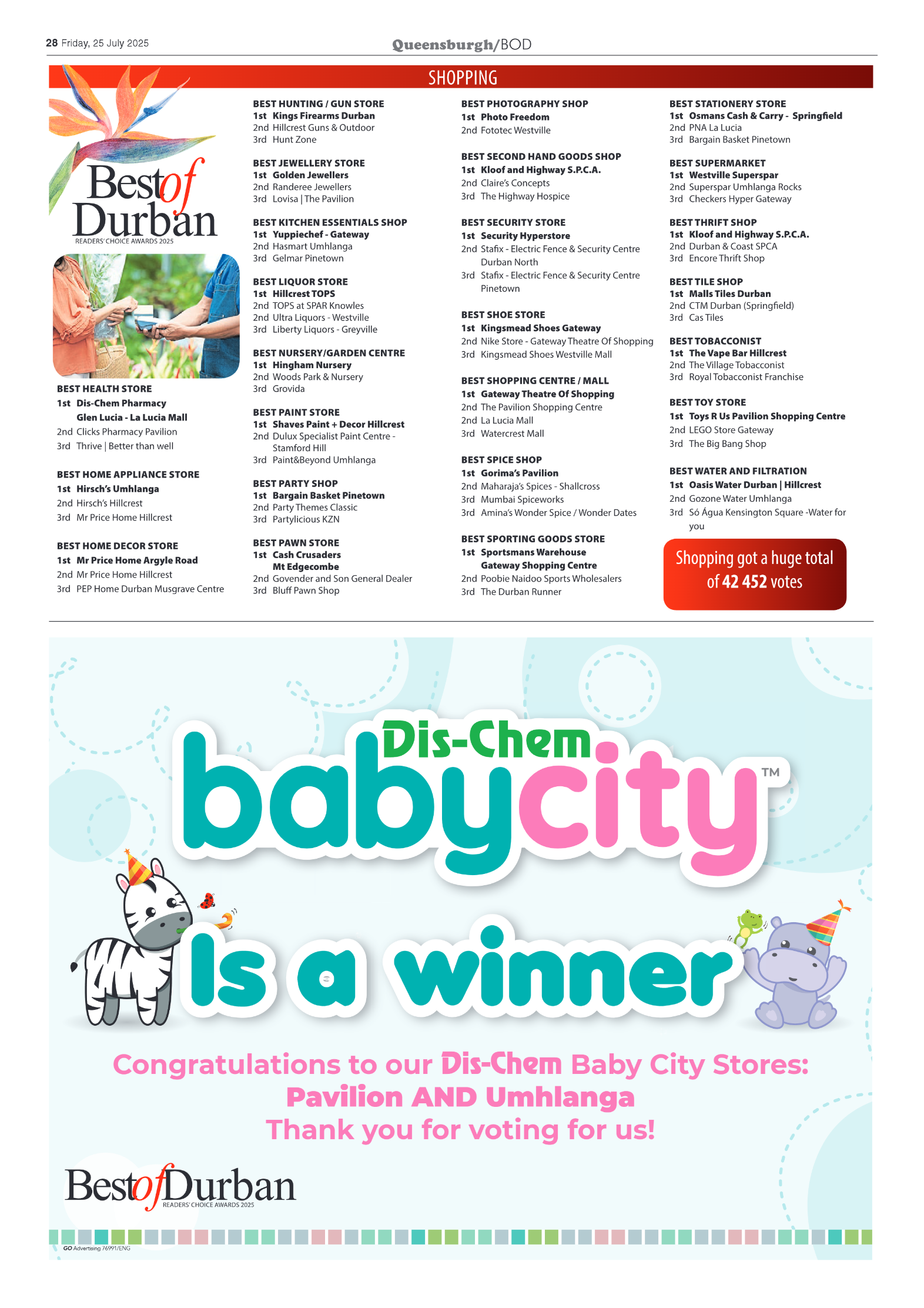 Queensburgh News 25 July 2025 page 28