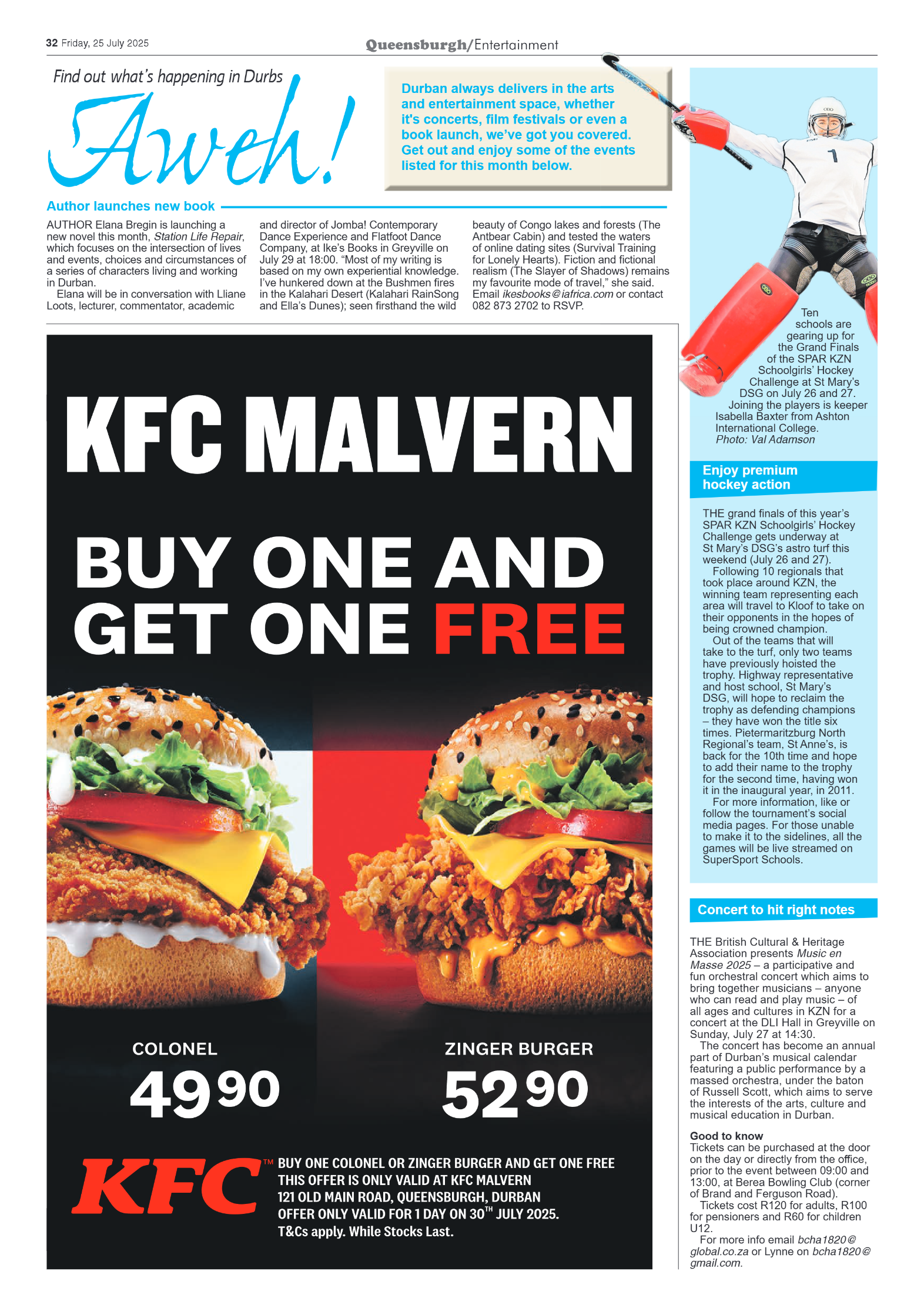 Queensburgh News 25 July 2025 page 32