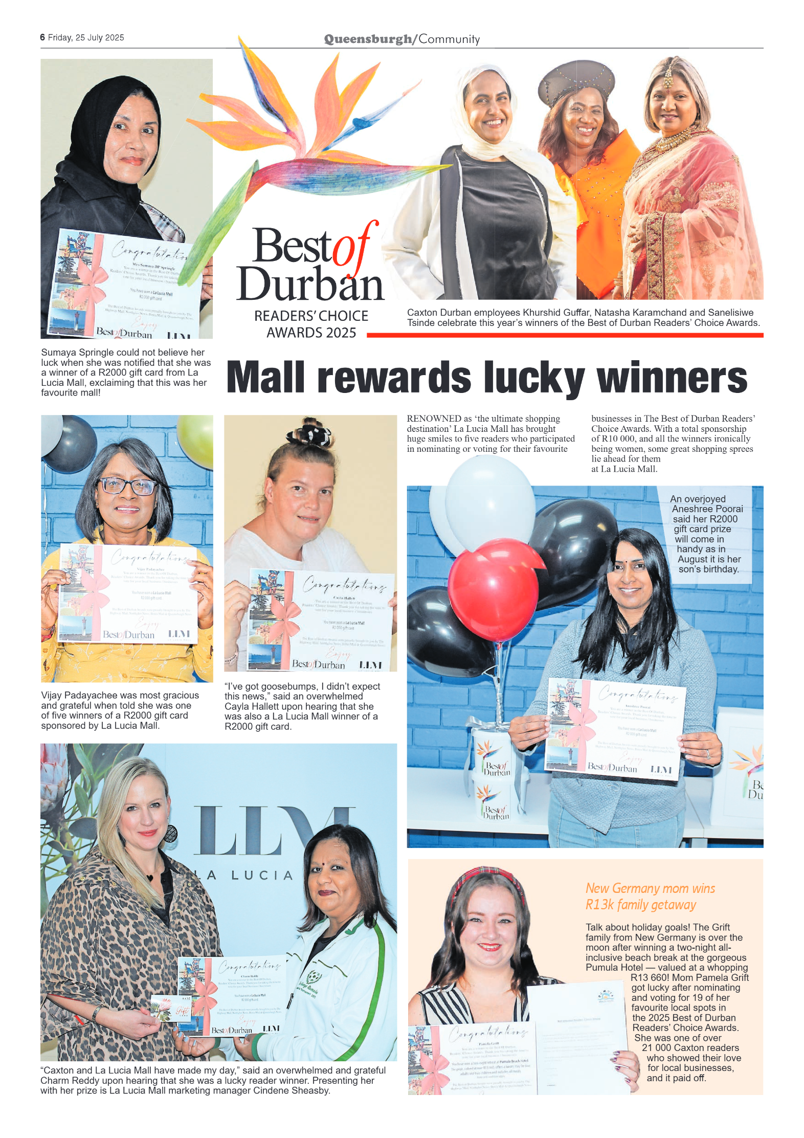 Queensburgh News 25 July 2025 page 6