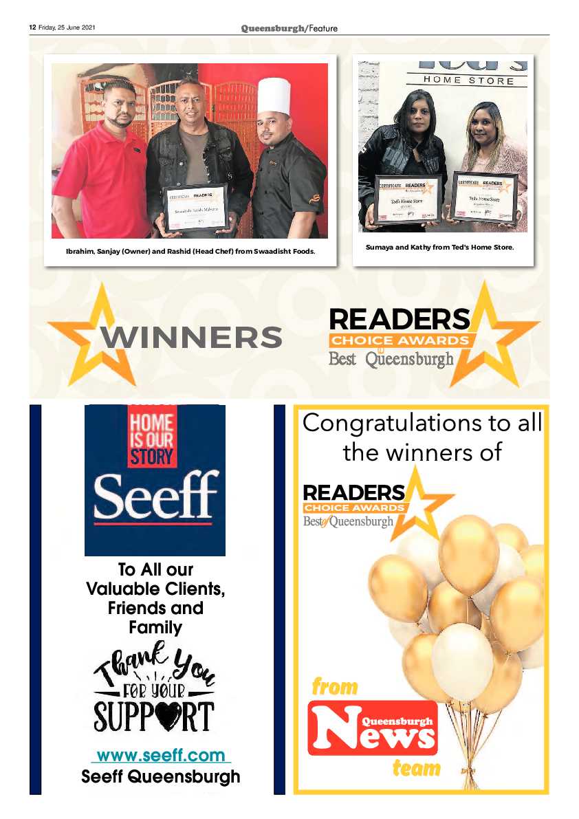 Queensburgh News 25 June 2021 page 12