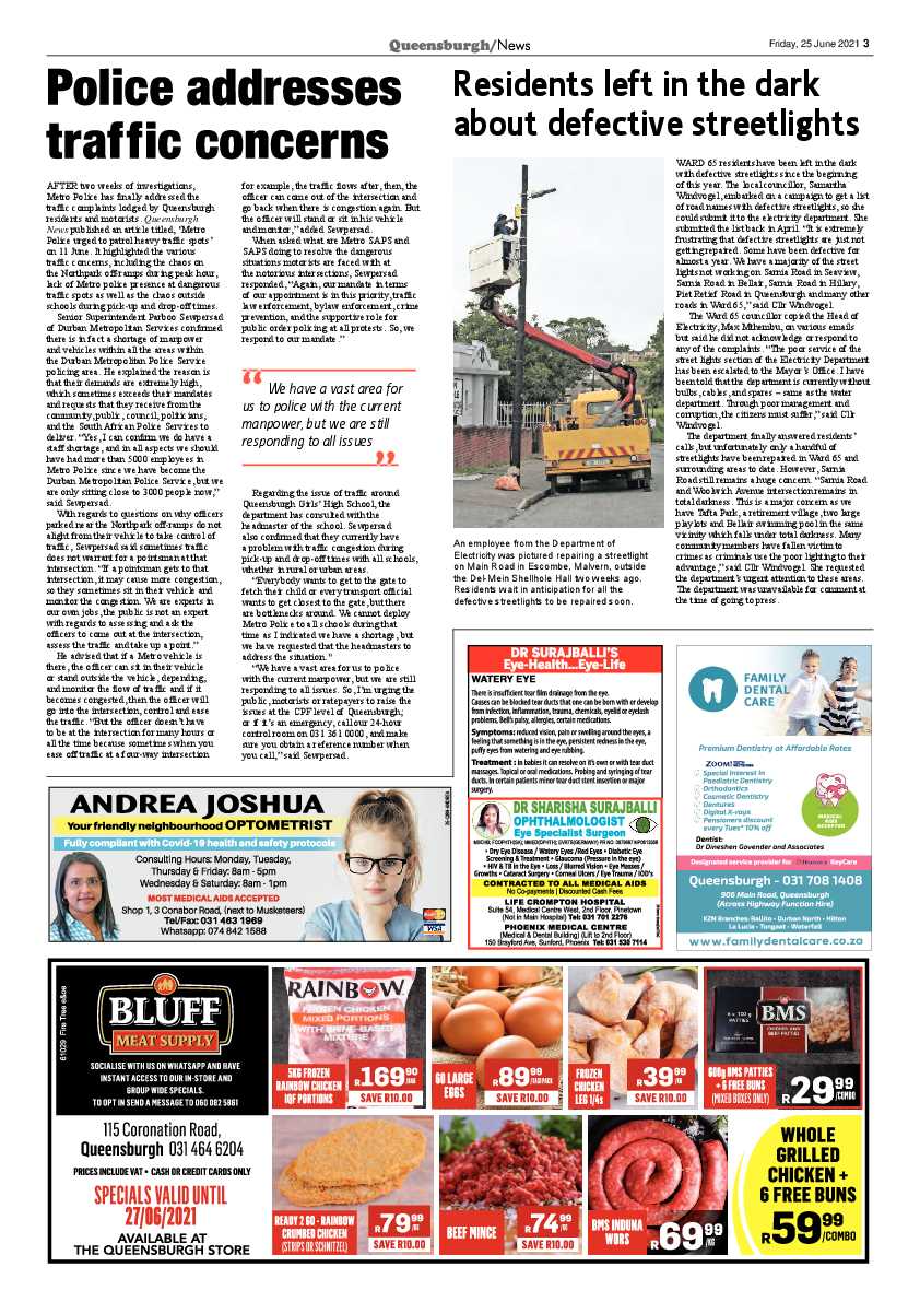 Queensburgh News 25 June 2021 page 3