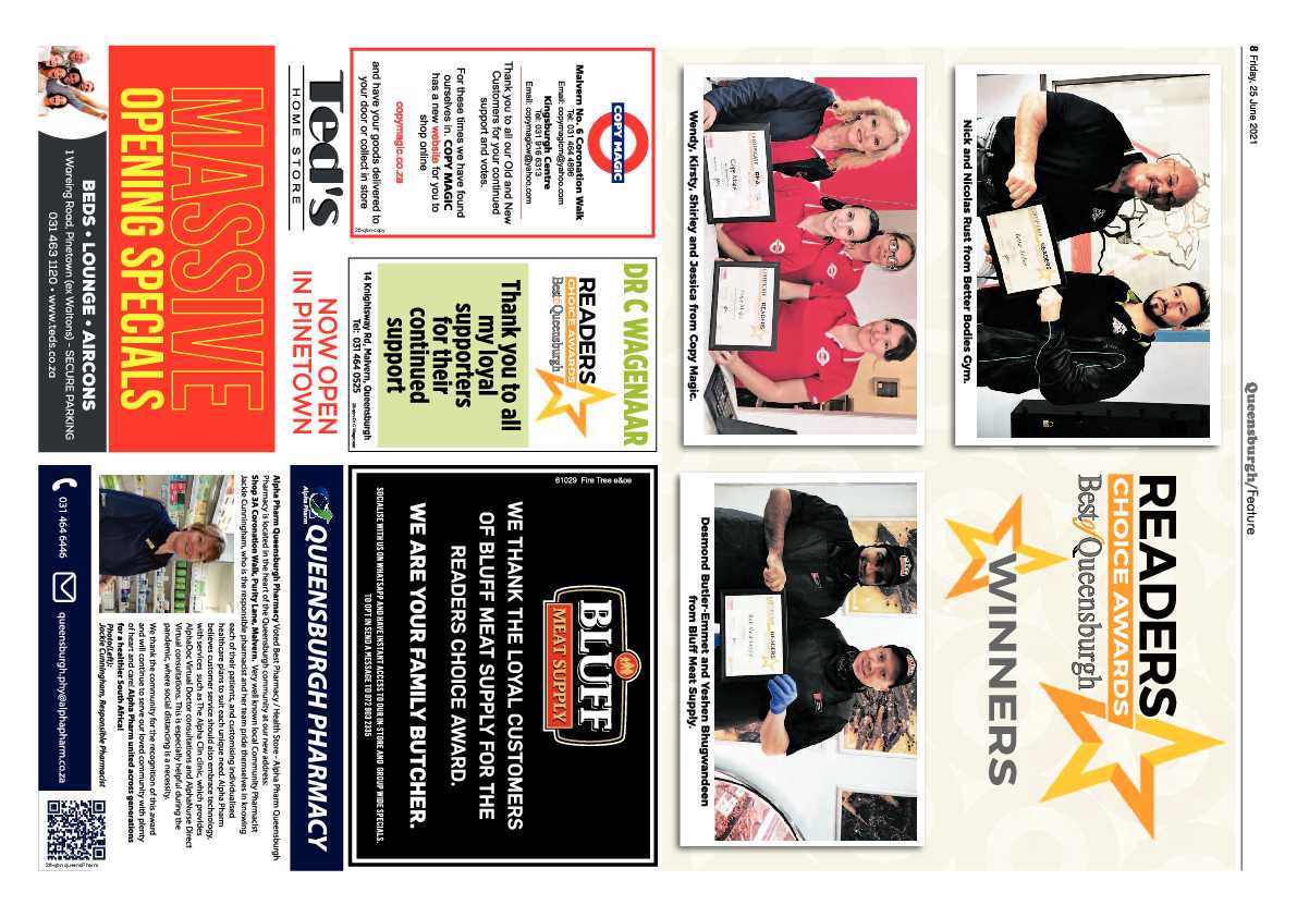 Queensburgh News 25 June 2021 page 8