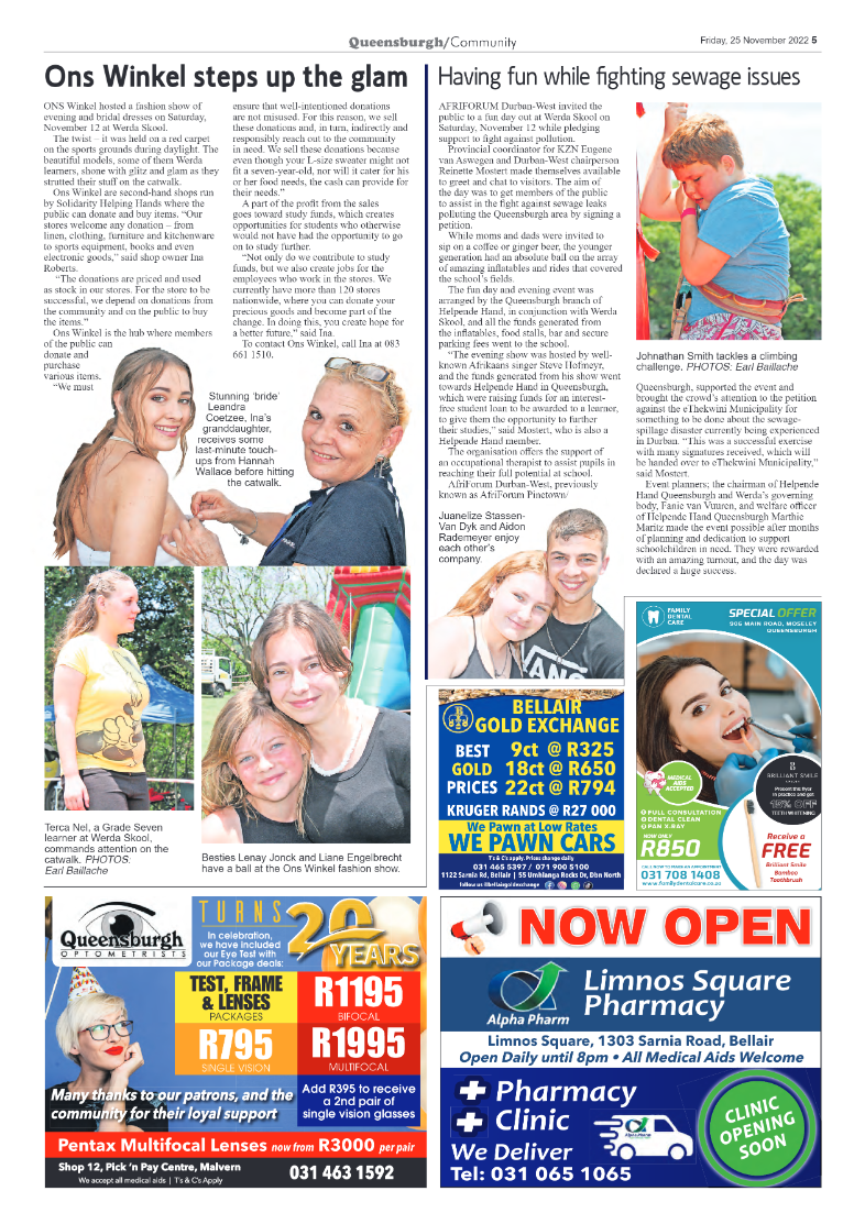 Queensburgh News 25 November 2022 page 5