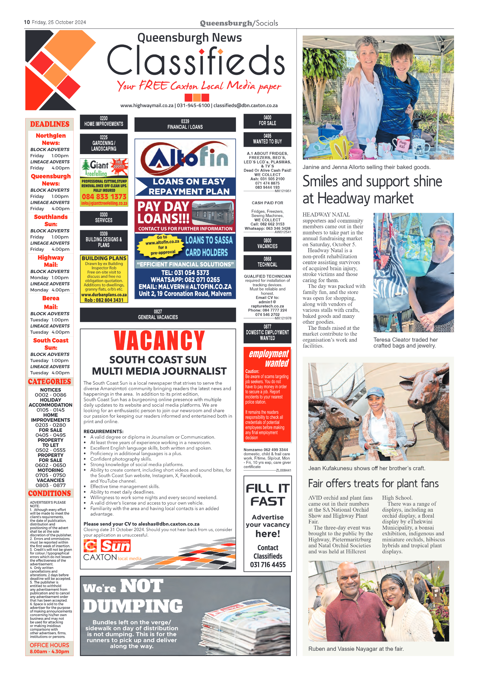 Queensburgh News 25 October 2024 page 10