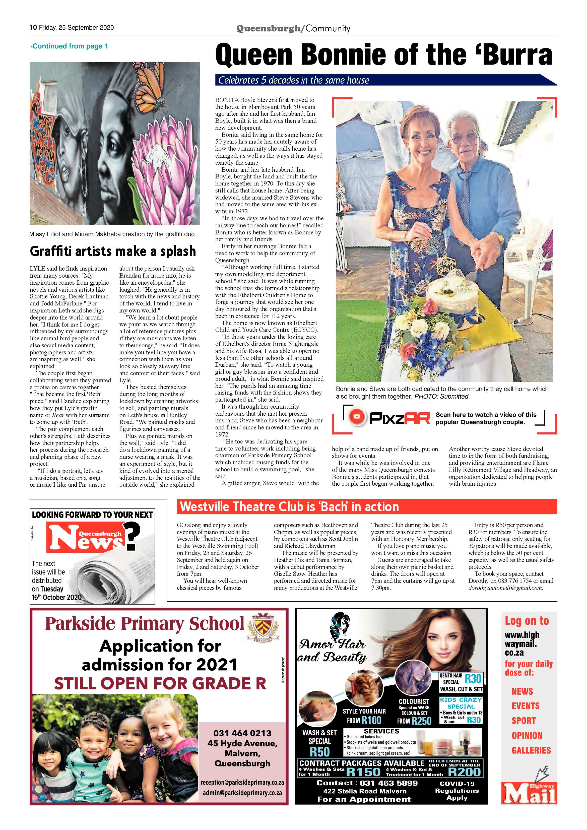 Queensburgh News 25 September 2020 page 10